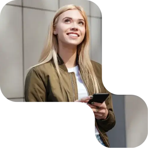 Jeune entrepreneuse engagée